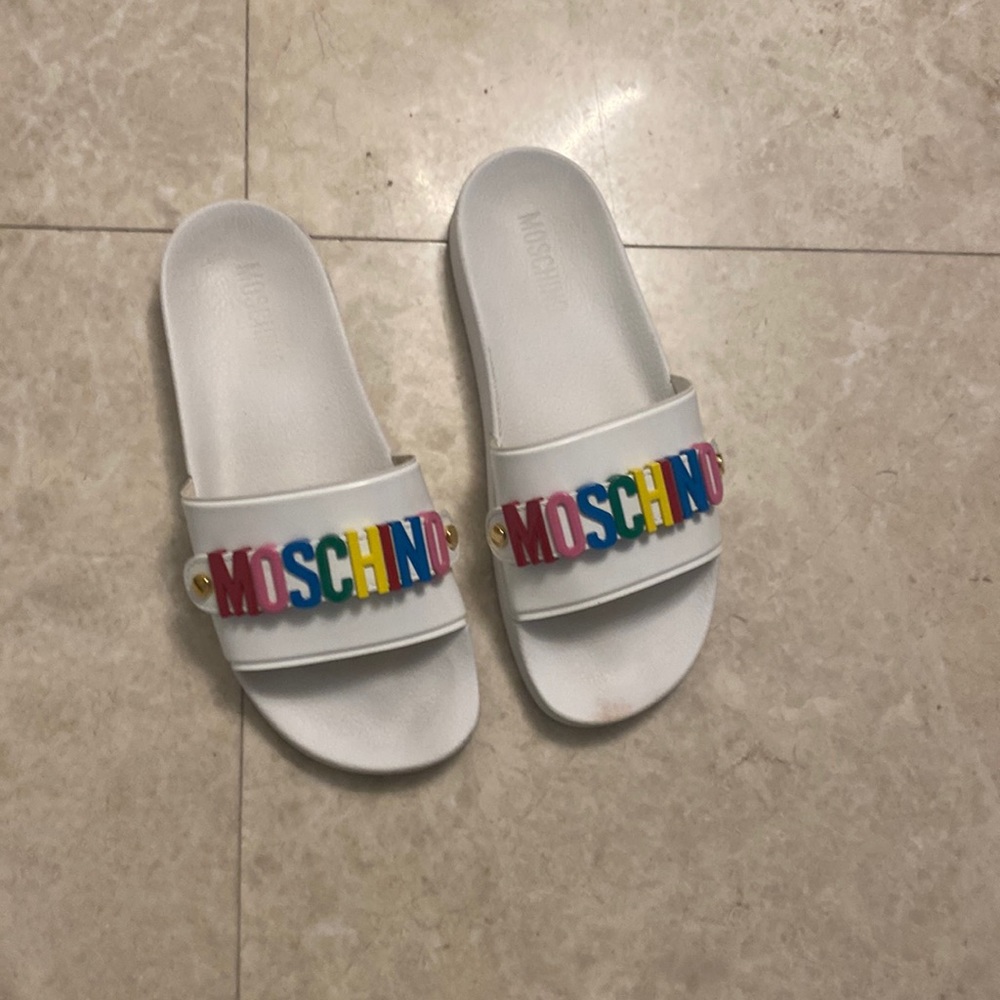Moschino slides unisex